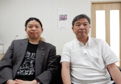 加藤代表と加藤専務の画像