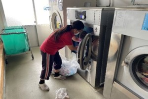 洗濯作業の画像