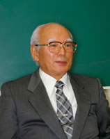 大山泰弘会長。1989年には社団法人全国重度障害者雇用事業所協会を設立し、2003年まで会長を務めた