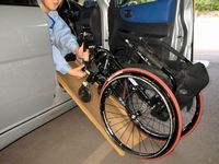 車いす積込用  スロープの作製