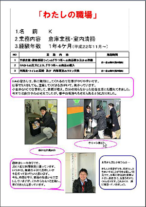 第2回障害者雇用フォーラムのポスター発表の図