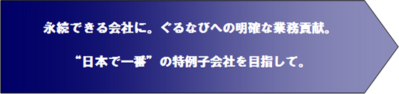 永続できる会社に。