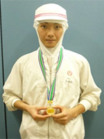 第21回青森県障害者スポーツ大会の水泳で金賞受賞。その後の全国大会でも4位入賞を果たした。