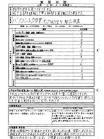 実習日誌（当日の実習を一緒に振り返り、理解度を確認）