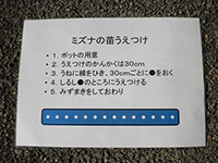 作業日誌と簡略化した手順書